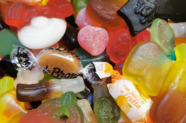Suikervrije fruit snoep